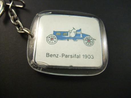 Ford 1906-Benz- Parsifal oldtimer sleutelhanger tweezijdig (2)